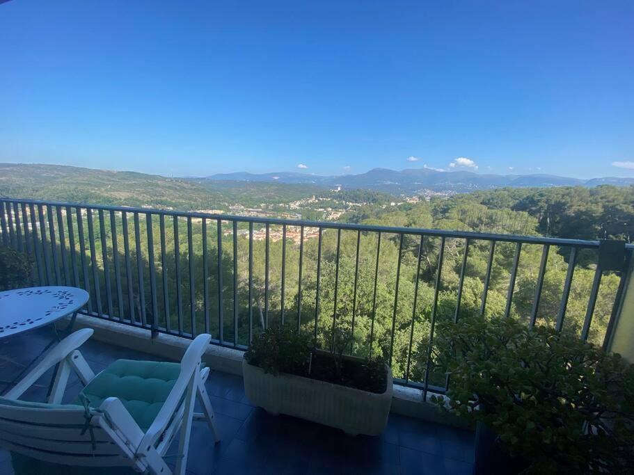 2-Room 60 M², Panoramic View, 2 Balconies, 50M Pool Cagnes-sur-Mer Ngoại thất bức ảnh