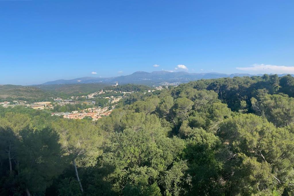 2-Room 60 M², Panoramic View, 2 Balconies, 50M Pool Cagnes-sur-Mer Ngoại thất bức ảnh